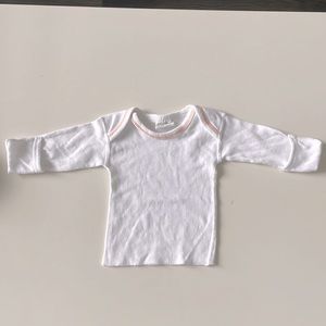 White long sleeve t-shirt